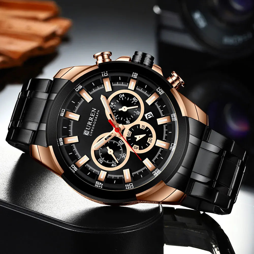 Valiant Chrono Black Gold