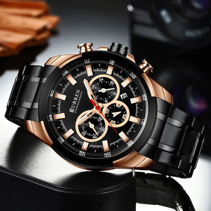 Valiant Chrono Black Gold
