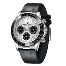 Silver Noir Chrono